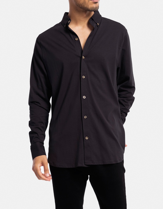 Stock & Co. - Long Sleeve Jersey Dress Shirt