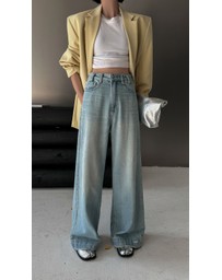 Glamorous - High-waisted, wide-brimmed wide-leg jeans