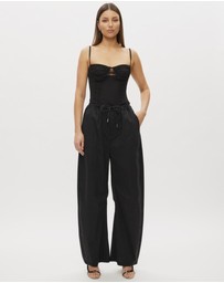 Revibe - Repaired Lover Dani Tie Waist Pants - AU 14