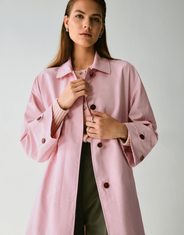 IDA+S - Rose Trench Coat