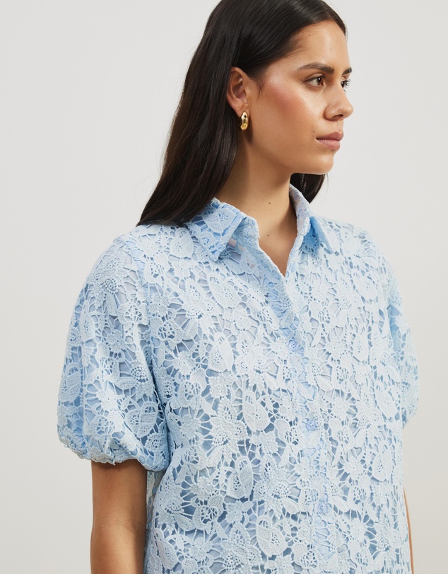 Atmos&Here - Rio Broderie Shirt Dress