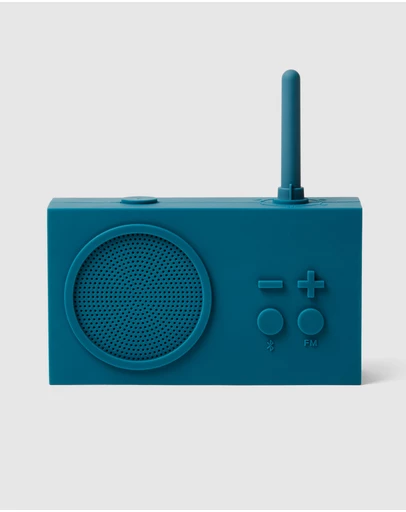 Lexon - Lexon Thykho 3 Fm Radio & Bluetooth Speaker - Duck Blue