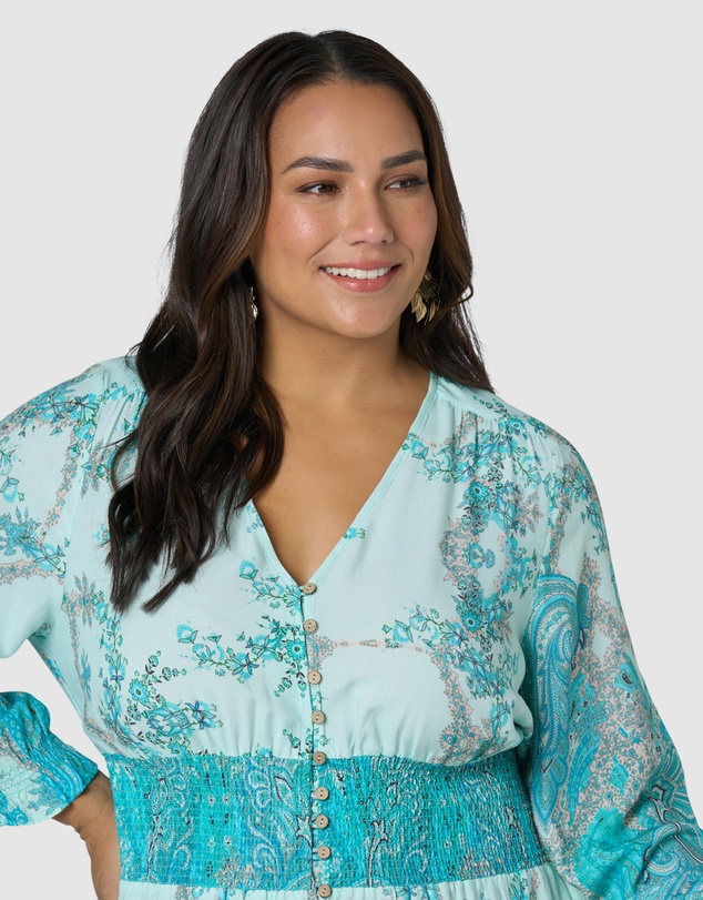 The Poetic Gypsy - Brown Sugar Maxi Dress