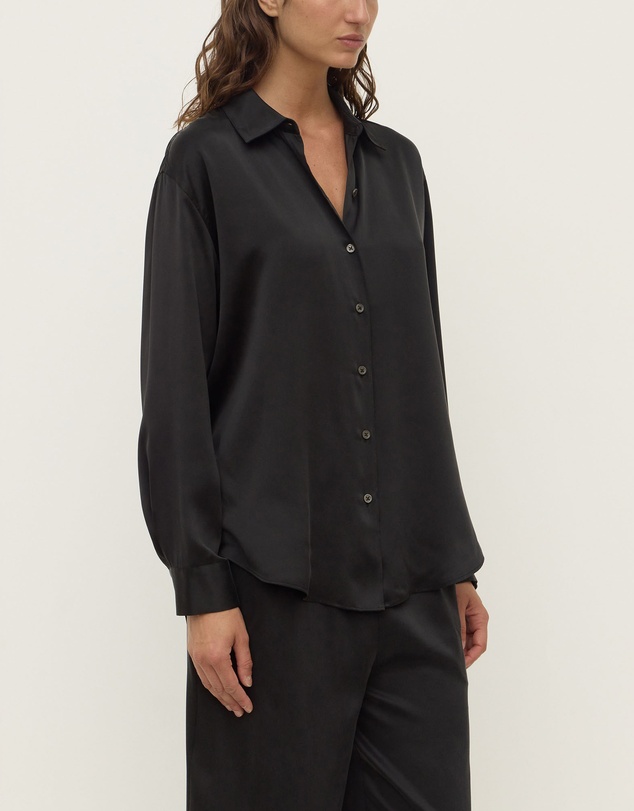 Assembly Label - Pippa Silk Long Sleeve Shirt