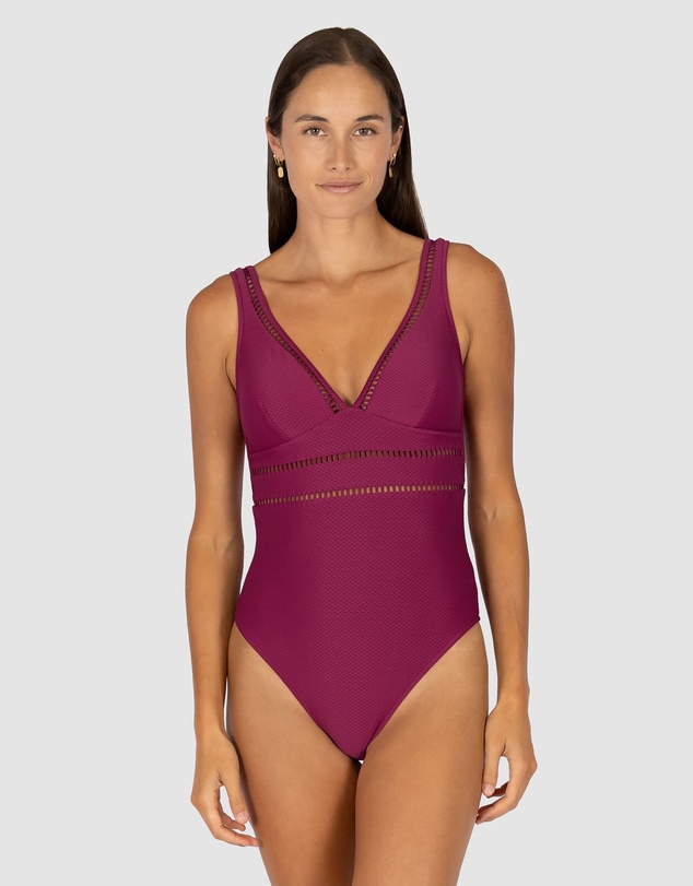 Baku Swimwear - Rococco Longline One Piece Swimsuit
