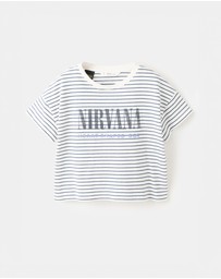 M.N.G - Stripes T-Shirt - Kids-Teens