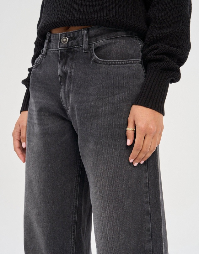 ONLY - Ella Wide Fold Up Jeans