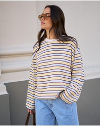 Ceres Life - Beau Long Sleeve Slouchy Tee