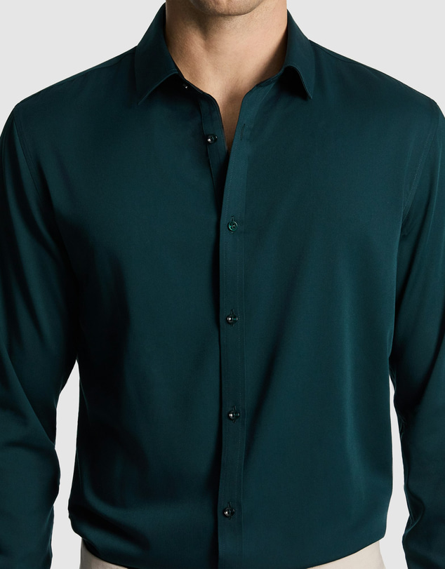 yd. - Heathcoat Slim Bamboo Shirt