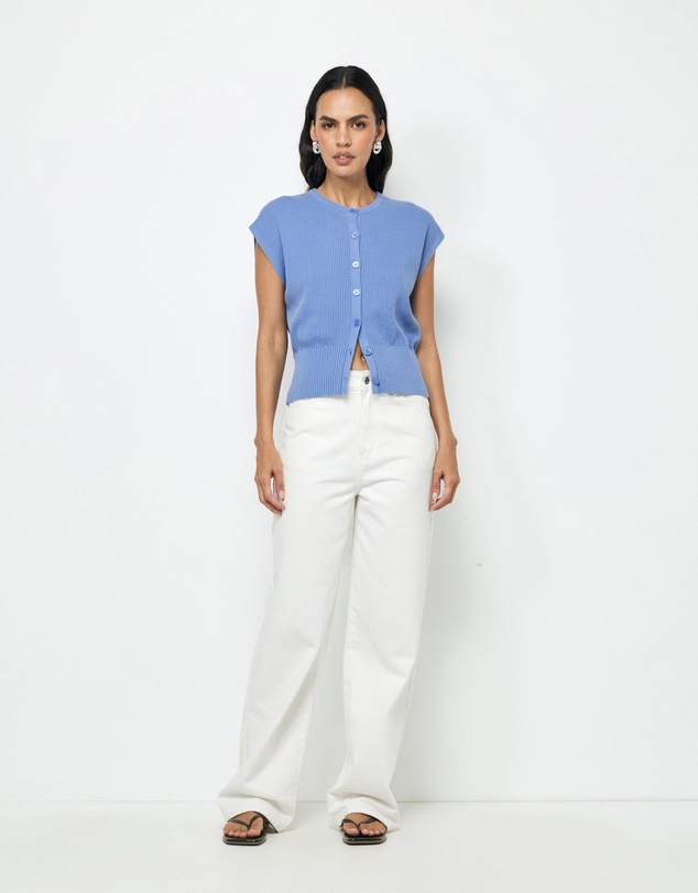 AERE - April Organic Cotton Knit Vest