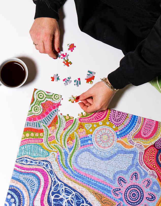 Journey Of Something - 1000 Piece Puzzle - Colourful Life
