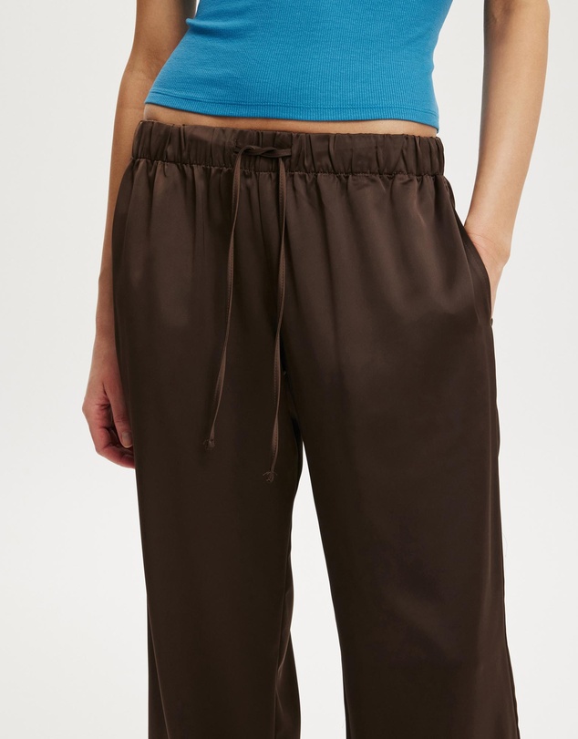 Cotton On - Low Waist Satin Pants