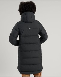 Kathmandu - Epiq Longline Down Puffer Jacket Warm Outdoor Winter Coat