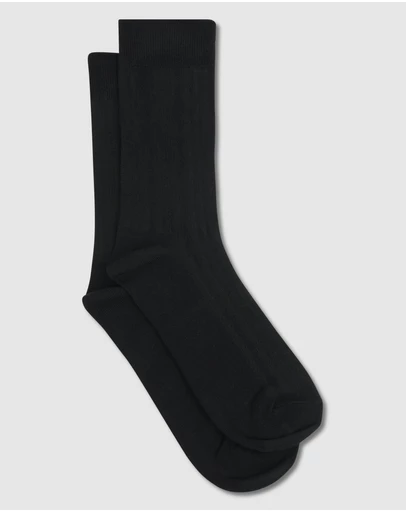 yd. - Bamboo Ribbed Sock