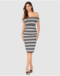 Soon Maternity - Claire Off-Shoulder Dress