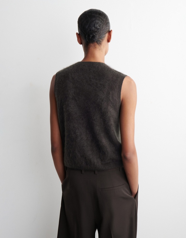 COS - Pure Brushed-Cashmere Waistcoat