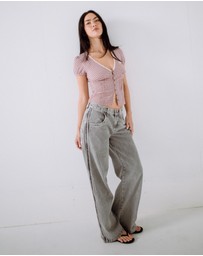 Rusty - Flip Mommy Low Rise Baggy Jean