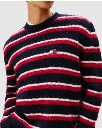 Tommy Jeans - Regular Badge Stripe Sweater