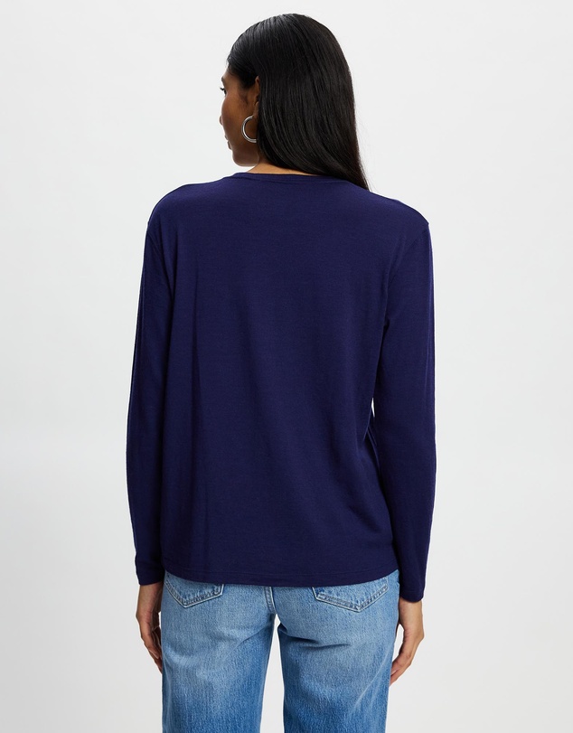 Mcintyre - All Day Long Sleeve Merino Tee
