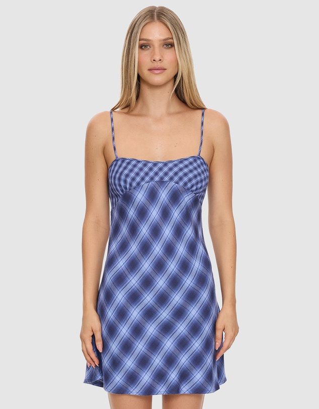 Thrills - High Speed Check Mini Dress