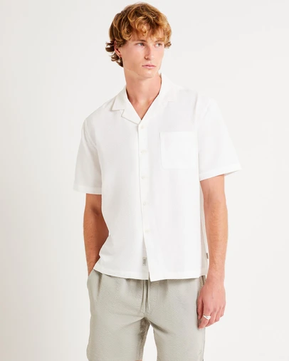 Arvust - Morrison Seersucker Shorts Sleeve Resort Shirt