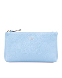Pre-Loved by Azura Reborn - Pre-Loved gucci Textured Leather Pouch with Zip Closure for Accessories Storage and Organization