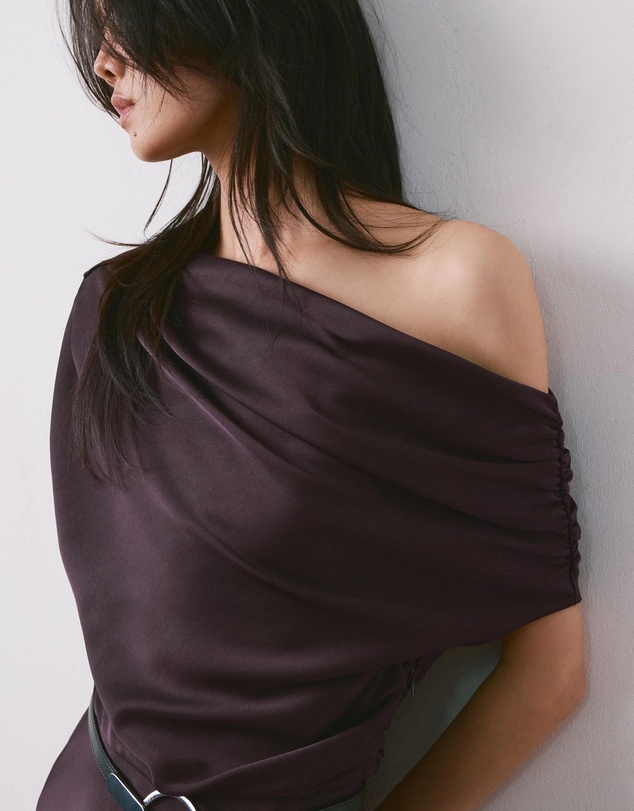 M.N.G - Asymmetrical Flared Dress