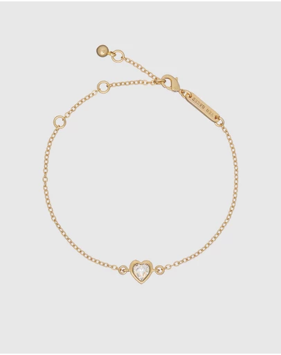 Ted Baker - HANSAA: Crystal Heart Adjustable Bracelet