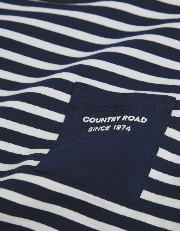 Country Road - Organically Grown Cotton Pocket T-shirt
