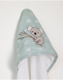 Living Textiles - Organic Hooded Towel - Australiana