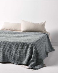 Aura Home - Waffle Bed Cover