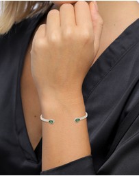Elli Jewelry - Bangle Crystal 925 Sterling Silver