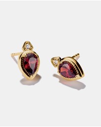 THOMAS SABO - THOMAS SABO Stud Earrings with Red Stones