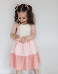 WITH LOVE FOR KIDS - Cotton Muslin Dress - Babies - Kids