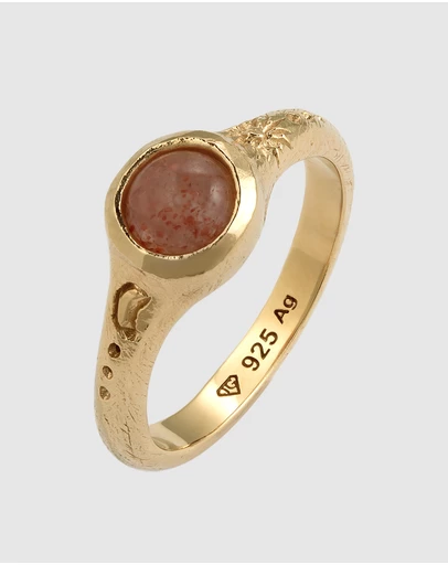 Haze & Glory - ICONIC EXCLUSIVE - Ring Sun Moon 925 Sterling Silver