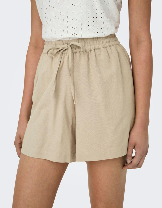 ONLY - Jakiri Printed Linen Shorts