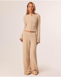 SNDYS - Cici Cable Knit Top