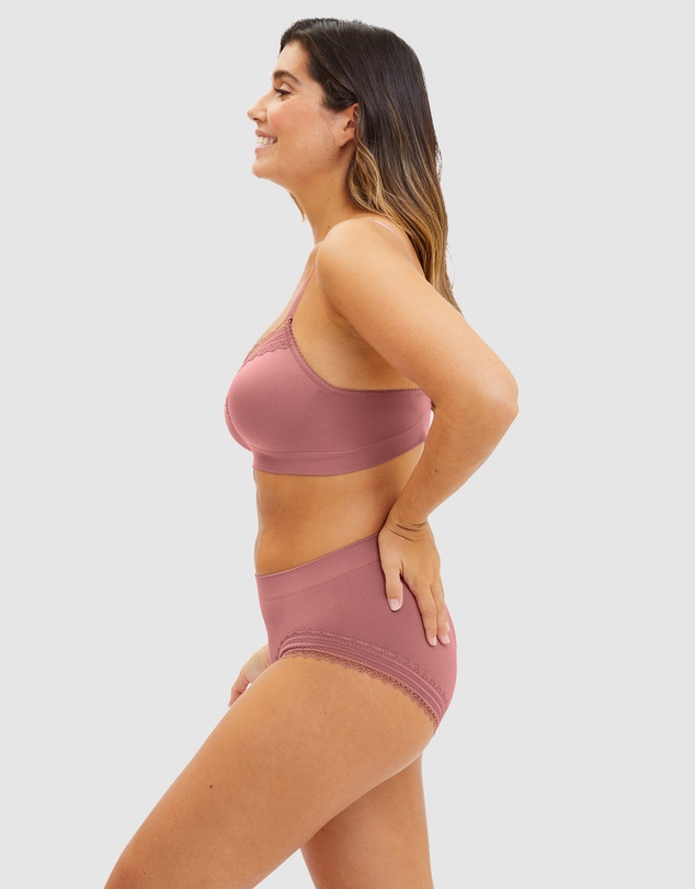 Sans Complexe - Agathe Ribbed Full Coverage Shorty Underwear