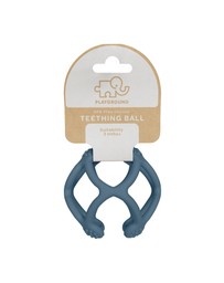 Playground - Silicone Teething Ball - Steel Blue