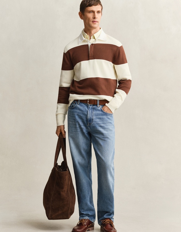Gant - Barstriped Cotton Polo