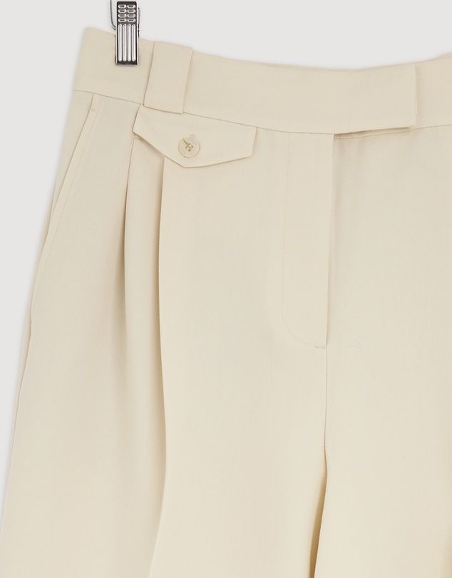 Revibe - Repaired Shona Joy Irena High Waisted Tailored Pants - AU 12