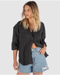 CAMIXA - Luna Oversize Linen Shirt