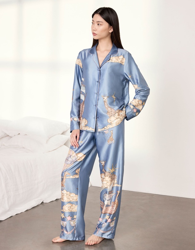 Chelsea Peers - Hot Air Balloon Long Pyjama Set