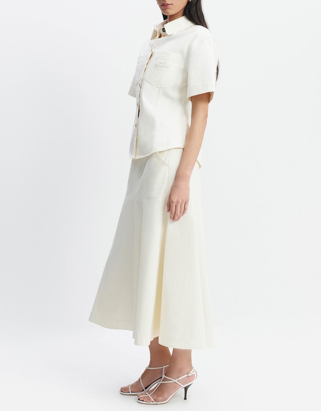 Aje Studio - Elsie Denim Midi Skirt