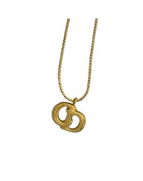 Pre-Loved by Azura Reborn - Pre-Loved Gold Plated CD Logo Pendant Necklace
