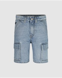 Calvin Klein Jeans - Boys Skater Denim Shorts