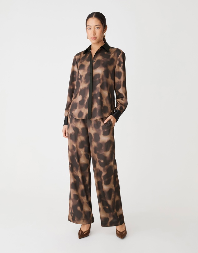 Forcast - Savanna Printed Satin Pants
