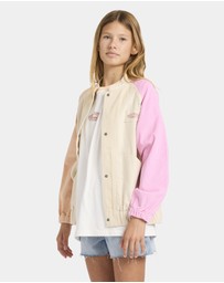 Billabong - Girls 6 to 16 Old Dayz Corduroy Jacket