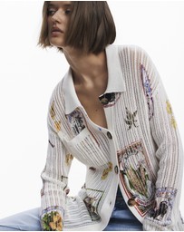 Desigual - Stamp cardigan