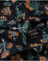 Seasalt - Seasalt Cornwall Navy Appletree Keyhole Detail T-Shirt